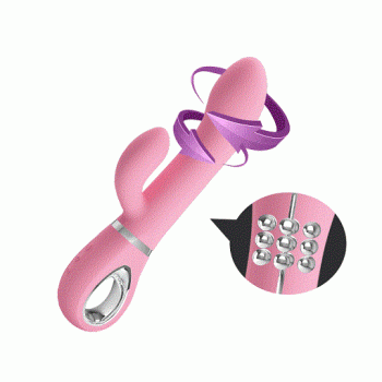 Виброротатор розовый TERNENCE РОЗОВЫЙ USB 