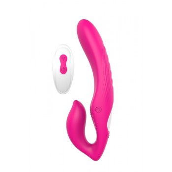 WIBRATOR VIBES OF LOVE REMOTE DOUBLE DIPPER PINK USB Pink Germany