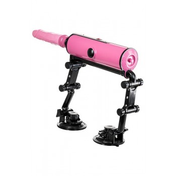 Секс-машина Pink-Punk на присосках 36 см
