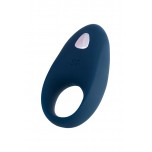 Эрекционное кольцо Mighty One, синий USB APP С Бесконтактной Зарядкой