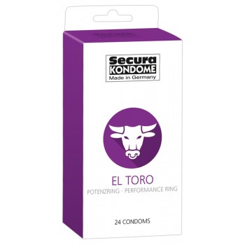  Презервативы SECURA EL TORO PACK №24 - BOX / made in Germany