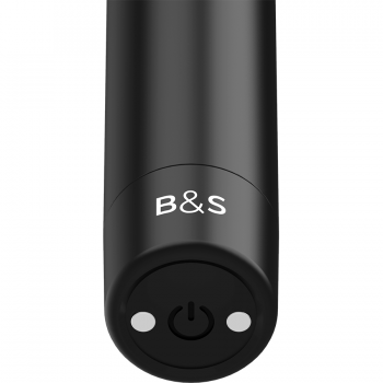 Вибропуля USB BLACK&SILVER BULLET VIBRATING KERNEX 2 BLACK  - DL, Испания