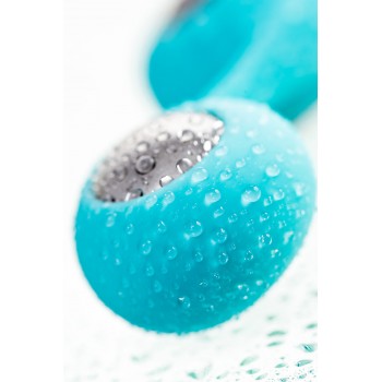 Вагинальные шарики Futa, мед силикон, голубой, 11 см Ø 1,9 см, 63 г