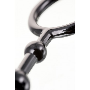 Анальная цепочка Talis черный, 28,3 см