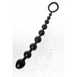 Анальная цепочка Talis черный, 28,3 см