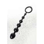 Анальная цепочка anal beads чёрная 19,8см