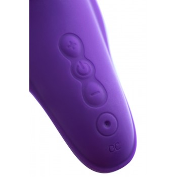  Клиторальный вакум-волновой стимулятор  Swizzy, силикон, фиолетовый, 12 см