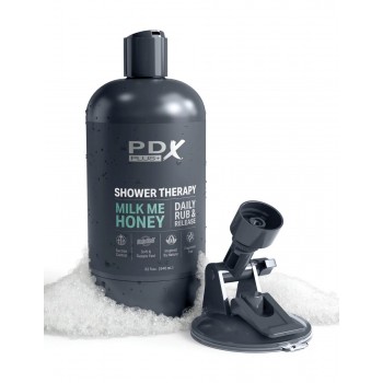 Мастурбатор в виде банки с шампунем Shower Therapy - Milk Me Honey - Light UR3, Pipedream, USA