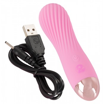 Вибратор мини Cuties 12,5 cm розовый USB, Orion, Германия