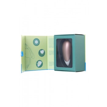 Вакуум-волновой бесконтактный стимулятор клитора Pro Deluxe NG, силикон, бронза, 11 см.