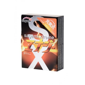 Презервативы латексные Sagami Xtreme Energy №3