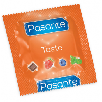 Презервативы Pasante вкус, цвет и аромат TASTE THROUGH CONDOMS FLAVORS 3 UNITS - DL, Испания
