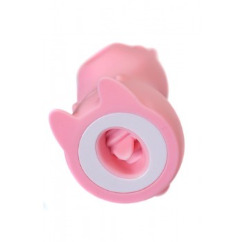 Вакуум-волновой стимулятор клитора Lovey-Dovey, силикон, розовый, 11 см