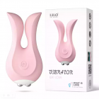 Вибростимулятор "Rabbit Ears", Розовый
