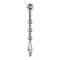 Уретральный плаг Metal Penis Plug - 0.2" / 6 mm - SHOTS, NL