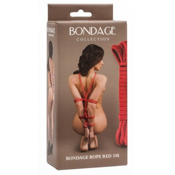 Веревка Bondage Collection Red 3m