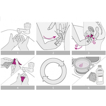 Adrien Lastic EVE - TALLA L Чаша менструальная многоразовая