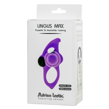 Adrien Lastic Эрекционное кольцо с вибрацией Lingus MAX Violet